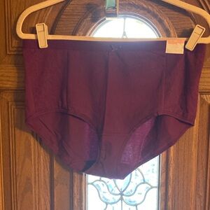 Cacique Plum Cotton Full Briefs